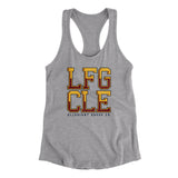 Lfg Cle Women's Racerback Tank-Allegiant Goods Co. Vintage Sports Apparel