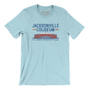 Jacksonville Coliseum Men/Unisex T-Shirt-Heather Ice Blue-Allegiant Goods Co. Vintage Sports Apparel