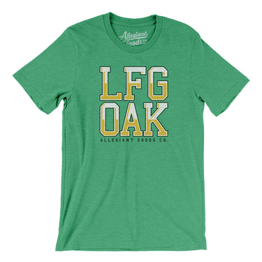 Lfg Oak Men/Unisex T-Shirt-Allegiant Goods Co. Vintage Sports Apparel