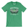 Shea Stadium Men/Unisex T-Shirt-Heather Kelly-Allegiant Goods Co. Vintage Sports Apparel