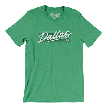 Dallas Retro Men/Unisex T-Shirt-Allegiant Goods Co. Vintage Sports Apparel