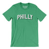 Philly Varsity Men/Unisex T-Shirt-Heather Kelly-Allegiant Goods Co. Vintage Sports Apparel