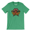 San Angelo Outlaws Men/Unisex T-Shirt-Heather Kelly-Allegiant Goods Co. Vintage Sports Apparel
