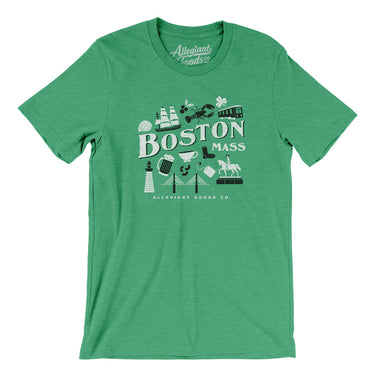 Boston Things Men/Unisex T-Shirt-Allegiant Goods Co. Vintage Sports Apparel