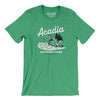 Acadia National Park Men/Unisex T-Shirt-Heather Kelly-Allegiant Goods Co. Vintage Sports Apparel