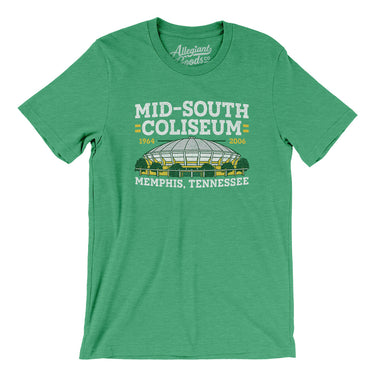 Mid-South Coliseum Men/Unisex T-Shirt-Allegiant Goods Co. Vintage Sports Apparel