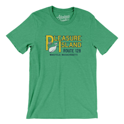 Pleasure Island Amusement Park Men/Unisex T-Shirt-Heather Kelly-Allegiant Goods Co. Vintage Sports Apparel