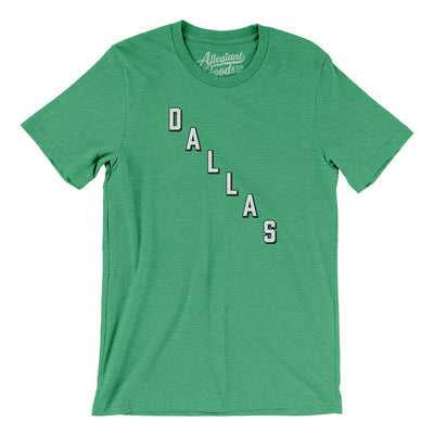Dallas Hockey Jersey Men/Unisex T-Shirt-Heather Kelly-Allegiant Goods Co. Vintage Sports Apparel