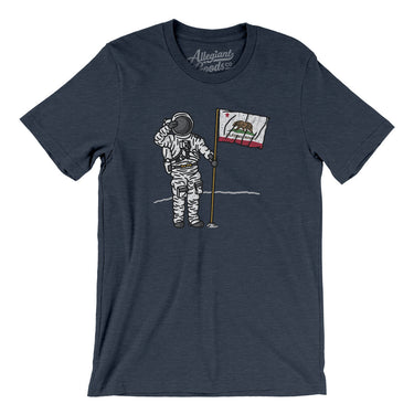 California Flag Moonman Men/Unisex T-Shirt-Allegiant Goods Co. Vintage Sports Apparel