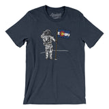 Colorado Flag Moonman Men/Unisex T-Shirt-Allegiant Goods Co. Vintage Sports Apparel