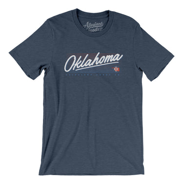 Oklahoma Retro Men/Unisex T-Shirt-Allegiant Goods Co. Vintage Sports Apparel