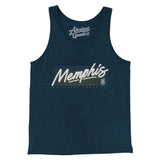 Memphis Retro Men/Unisex Tank Top-Allegiant Goods Co. Vintage Sports Apparel