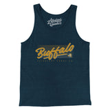 Buffalo Retro Men/Unisex Tank Top-Allegiant Goods Co. Vintage Sports Apparel