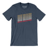 New Orleans Vintage Repeat Men/Unisex T-Shirt-Heather Navy-Allegiant Goods Co. Vintage Sports Apparel