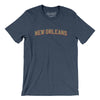 New Orleans Varsity Men/Unisex T-Shirt-Heather Navy-Allegiant Goods Co. Vintage Sports Apparel
