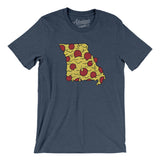 Missouri Pizza State Men/Unisex T-Shirt-Allegiant Goods Co. Vintage Sports Apparel