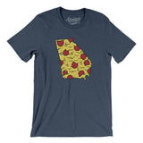 Georgia Pizza State Men/Unisex T-Shirt-Allegiant Goods Co. Vintage Sports Apparel