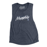 Memphis Retro Women's Flowey Scoopneck Muscle Tank-Allegiant Goods Co. Vintage Sports Apparel