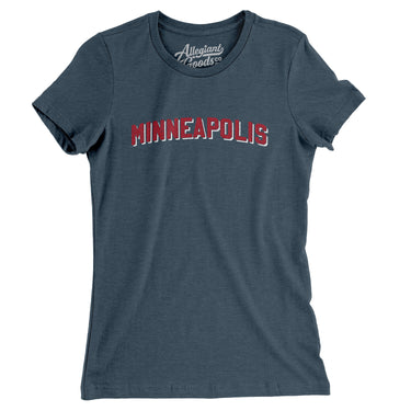 Minneapolis Varsity Women's T-Shirt-Allegiant Goods Co. Vintage Sports Apparel