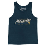 Milwaukee Retro Men/Unisex Tank Top-Allegiant Goods Co. Vintage Sports Apparel