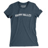 Happy Valley Varsity Women's T-Shirt-Heather Navy-Allegiant Goods Co. Vintage Sports Apparel