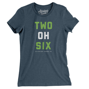 Seattle 206 Women's T-Shirt-Allegiant Goods Co. Vintage Sports Apparel