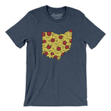 Ohio Pizza State Men/Unisex T-Shirt-Allegiant Goods Co. Vintage Sports Apparel