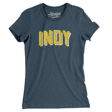 Indy Varsity Women's T-Shirt-Allegiant Goods Co. Vintage Sports Apparel