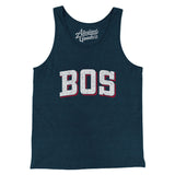 BOS Varsity Men/Unisex Tank Top-Allegiant Goods Co. Vintage Sports Apparel