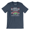 Metropolitan Stadium Minnesota Men/Unisex T-Shirt-Heather Navy-Allegiant Goods Co. Vintage Sports Apparel