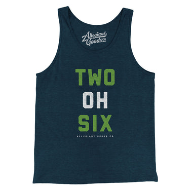 Seattle 206 Men/Unisex Tank Top-Allegiant Goods Co. Vintage Sports Apparel