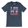 Lfg Cle Men/Unisex T-Shirt-Heather Navy-Allegiant Goods Co. Vintage Sports Apparel