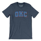 Okc Varsity Men/Unisex T-Shirt-Allegiant Goods Co. Vintage Sports Apparel