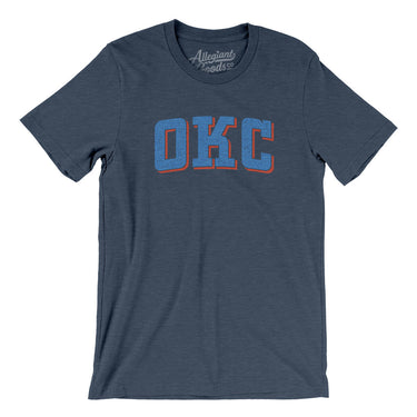 Okc Varsity Men/Unisex T-Shirt-Allegiant Goods Co. Vintage Sports Apparel
