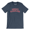 Boston Sweet Caroline Men/Unisex T-Shirt-Heather Navy-Allegiant Goods Co. Vintage Sports Apparel