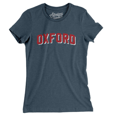 Oxford Varsity Women's T-Shirt-Allegiant Goods Co. Vintage Sports Apparel