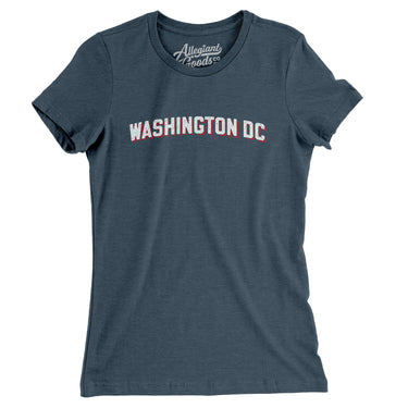 Washington Dc Varsity Women's T-Shirt-Allegiant Goods Co. Vintage Sports Apparel