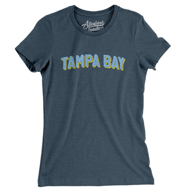 Tampa Bay Varsity Women's T-Shirt-Allegiant Goods Co. Vintage Sports Apparel