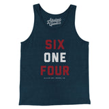 Columbus 614 Men/Unisex Tank Top-Allegiant Goods Co. Vintage Sports Apparel