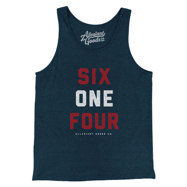 Columbus 614 Men/Unisex Tank Top-Allegiant Goods Co. Vintage Sports Apparel