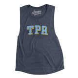 TPA Varsity Women's Flowey Scoopneck Muscle Tank-Allegiant Goods Co. Vintage Sports Apparel