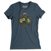 Fayetteville Force Women's T-Shirt-Heather Navy-Allegiant Goods Co. Vintage Sports Apparel