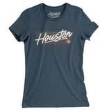 Houston Retro Women's T-Shirt-Allegiant Goods Co. Vintage Sports Apparel