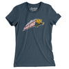 Colorado Gold Kings Women's T-Shirt-Heather Navy-Allegiant Goods Co. Vintage Sports Apparel