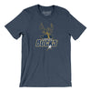 Laredo Bucks Men/Unisex T-Shirt-Heather Navy-Allegiant Goods Co. Vintage Sports Apparel