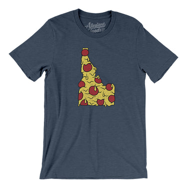 Idaho Pizza State Men/Unisex T-Shirt-Allegiant Goods Co. Vintage Sports Apparel