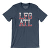 Lfg Atl Men/Unisex T-Shirt-Heather Navy-Allegiant Goods Co. Vintage Sports Apparel