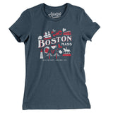 Boston Things Women's T-Shirt-Allegiant Goods Co. Vintage Sports Apparel
