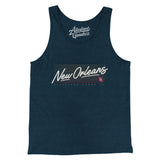 New Orleans Retro Men/Unisex Tank Top-Allegiant Goods Co. Vintage Sports Apparel