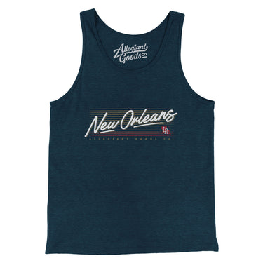 New Orleans Retro Men/Unisex Tank Top-Allegiant Goods Co. Vintage Sports Apparel